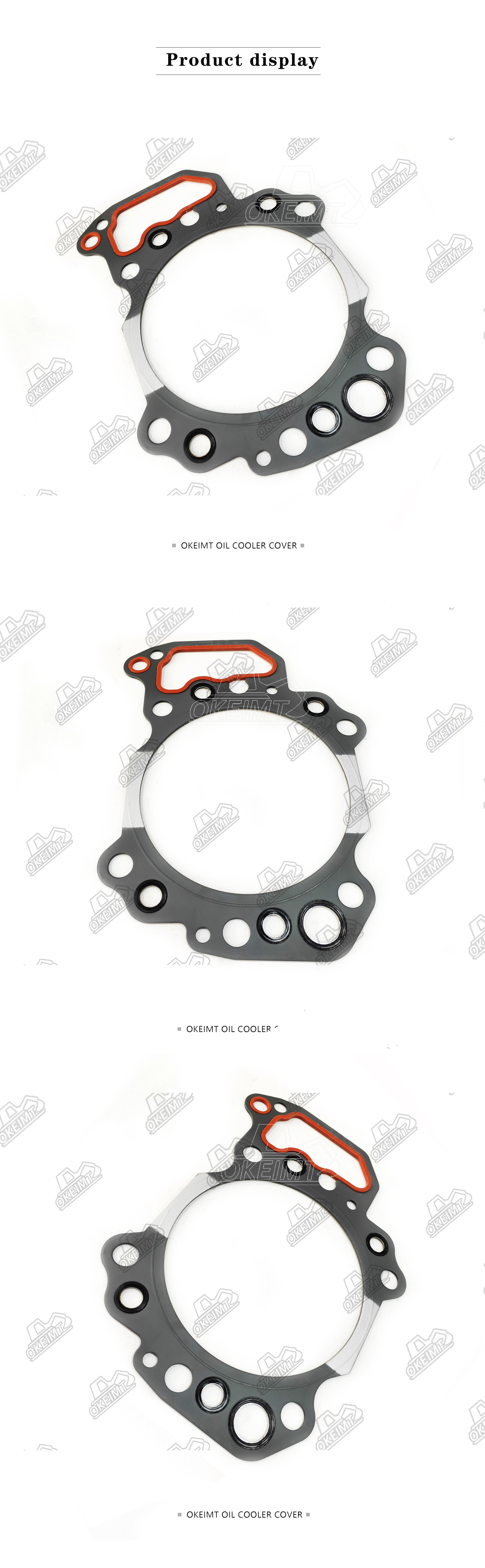 PC400-8 Cylinder Head Gasket For Komatsu Parts Engine 6D125