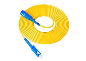 China SC-SC SM SX 20M 9 125um Fiber Optic Communication Cable factory