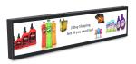 TFT 28.5'' Stretched Bar LCD Display Industrial Touch Screen Monitor