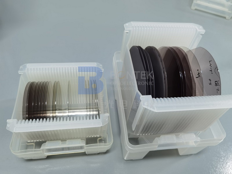 6inch 0.5mm LiNbO3 Lithium Niobate Wafer 64Y 128Y For SAW Device