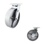 Solid Core 8 Inch 660LBS Capacity Furniture Swivel Plate Caster Wheels