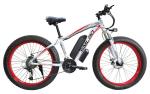SMLRO 26 Inch Fat Tire Electric Bike 21Speed Geared With 60nm Torque