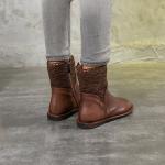 S088 Explosive Martin boots retro handmade leather fashion knitted stitching