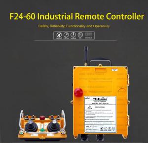China Telecrane F24-60 Industrial Joystick Wireless Remote Control For Crane factory