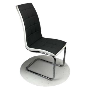 China 100cm Electroplate Z Leg 58KGS High Back Dining Room Chairs factory
