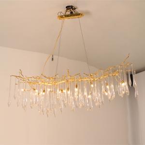 China Warm White Pendant Chandelier Ceiling Mounted For Home Decoration factory