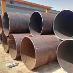 Astm A53 Grb Sch 80 Lsaw Steel Pipe 1600mm Diameter