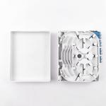 102*81*30mm LC/UPC Plastic Fiber Optic Faceplate Socket Panel for Indoor FTTH