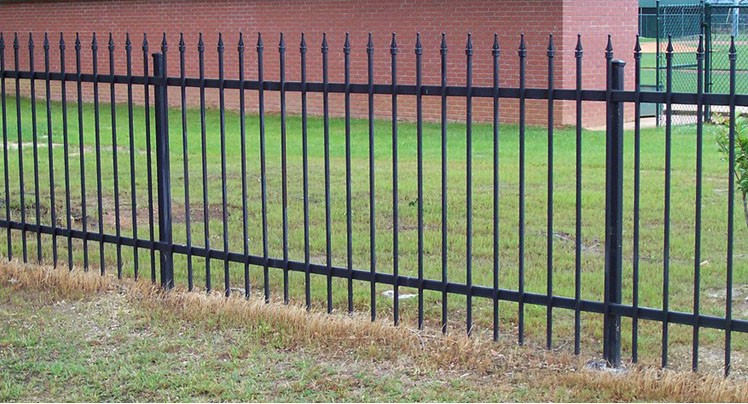 Shengwei fence - security spear top steel fence, garden wrought iron fencing