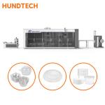 PVC 11T Industrial Thermoforming Machine Semi Automatic 120KW