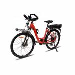Lithium Battery 700C Electric City Bike 24 Speed 250W Low Step Through Electric