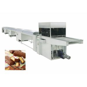 China Multi Functional Professional Chocolate Making Equipment Coating And Enrobing on sale