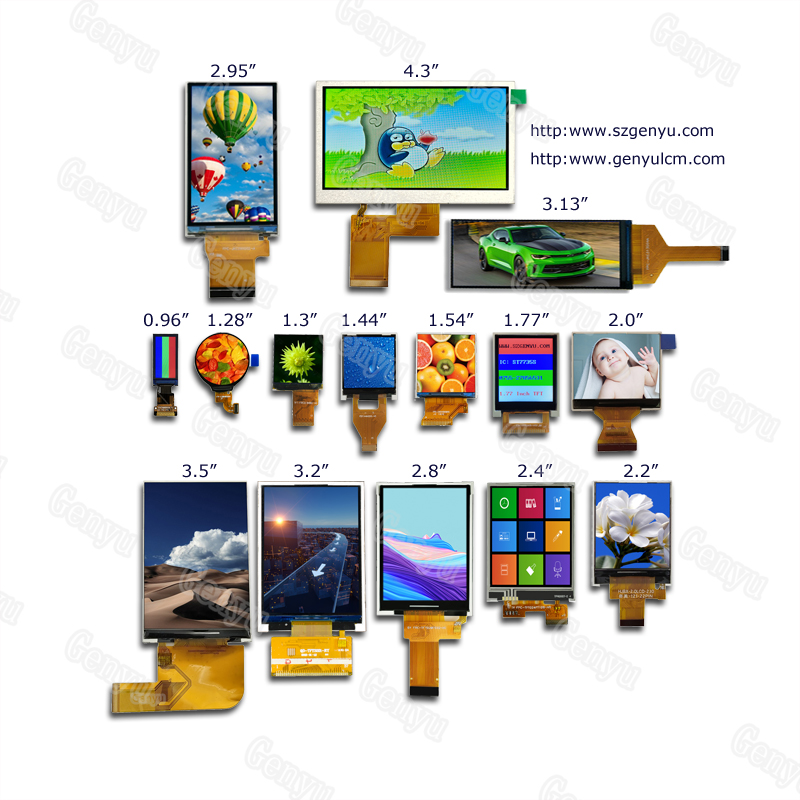 1.77 Inch TFT LCD Module 128x160 SPI Interface ST7735S Driver