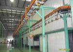 Power Free Overhead Conveyor Powder Coating Line Automatic Powder Paint