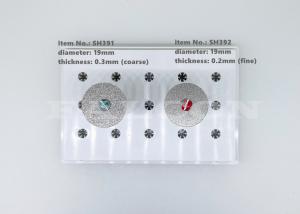 China Sintered Dental Diamond Discs 19mm Lab Flexible Dental Cutting Disc factory