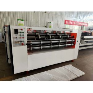 Flute Slitting And Creasing Machine For Corrugated Box Paperboard