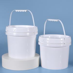 China Food Pickle Storage Pail 4L Plastic PP Bucket With Sealing Lid Heat Transfer Printing factory