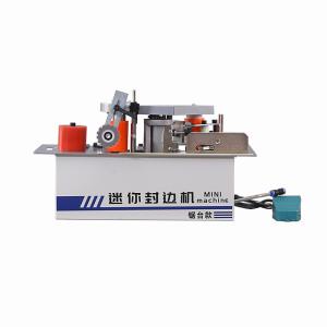 China Small Woodworking Edge Banding Machines 380V Straightening Curve Straight Line factory