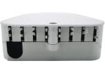 16Core Splitter FTTH Distribution Box UPC / APC Wall Mount Light Grey