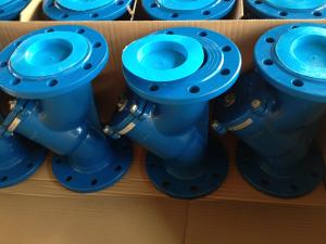 China DIN Y strainer Flanged ends factory