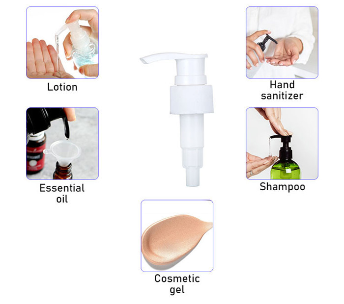 Square Flat Plastic Empty Lotion Pump Bottles 150ml Shampoo Container 1-3mm Thick