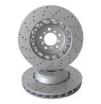 Anti Noise Car Brake Discs For BMW M-Series E82 E90 E92 OE 34112283802