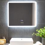 Aluminum Space Cabinet EMI.19 LED Bathroom Mirror Eterna Lighting's Innovative