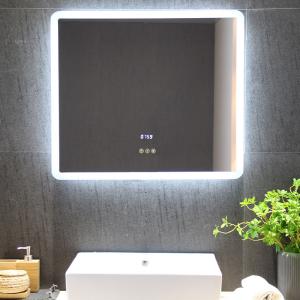 China Aluminum Space Cabinet EMI.19 LED Bathroom Mirror Eterna Lighting's Innovative Product factory