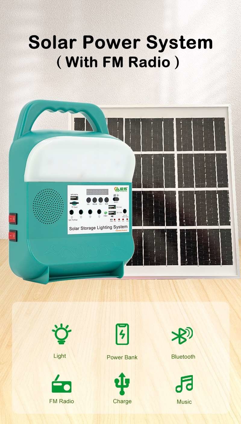 Portable Offgrid House Solar Energy Panel Batteries Full Systems Kits