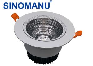 China AC220V Input LED Downlight Bulbs , Office 50 - 60 HZ LED Ceiling Downlights factory