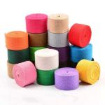 Polyester Nylon Cotton Exercise Resistance Bands 5mm-80mm Width