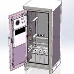 Factory Customized Waterproof Enclosu Ip55 Telecom Ups Cabinet Outdoor