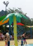 Water Park Equipment Water Spraying Leaves And Lotus For Children Aqua Park