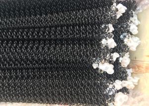 China Colorful Decorative Metal Coil Drapery , Chain Link Wire Mesh Curtain factory