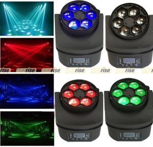 China Bee Eye LED Moving Head Light , 6x15w RGBW Zoom Wash Disco Beam Light factory
