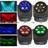 Buy cheap Bee Eye LED Moving Head Light , 6x15w RGBW Zoom Wash Disco Beam Light from wholesalers