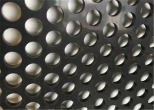 China Black 3mm 1000mm Length Perforated Plastic Mesh factory