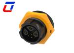 7 Pin Power Signal Waterproof Plug Socket 3+4 Pin Outdoor Waterproof Cable