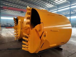 China Kellyway Height 1200mm Drilling Bucket Auger With Flat Teeth factory