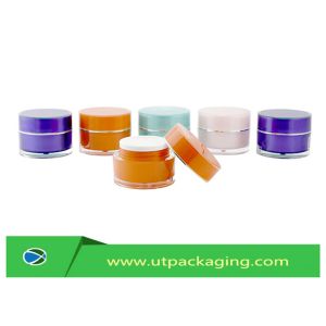 China Plastic cosmetic jar acrylic 15g 30g 50g 100g cream jar on sale