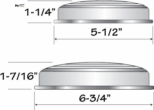 Product Waterproof Stainless Steel Dome Light for Yacht and RV Item Weight 0.51 Pounds