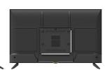Frameless Smart LED TV 43 Inch Ultrathin Thickness Bluetooth LED TV