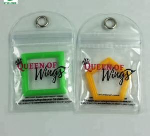 China Plastic PVC Gift Bags Clear Small PVC Waterproof Plastic Jewelry Bag factory