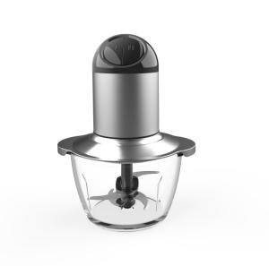 China 400W Multi Function Electric Food Chopper Kitchen Chopper Food Slicer Glass Bowl factory