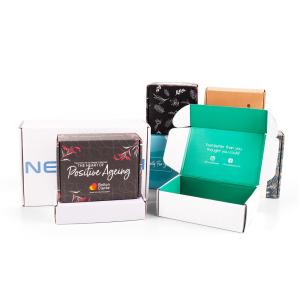 China Micro Corrugated Carton Recycled Packaging Boxes Business Gift Box factory