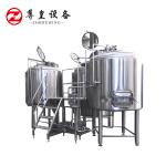 80KW Stainless Steel 304 1000L Craft Beer Equipment