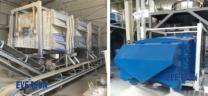 1-200 Mesh Rectangular Gyratory Sifter Sieving Machine For Paint Particles Coal