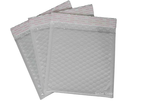 White Pearl Film Bubble Mailer Bags Bubble Gloss Waterproof Envelopes for