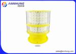 IP67 AC220V 60W Red / White Emitting Color Aircraft Warning Light