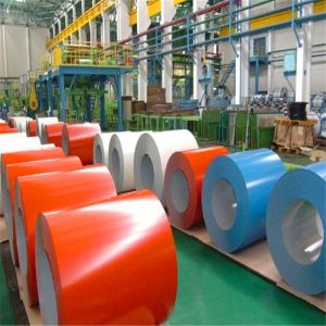 China OEM ODM 0.125-5.0mm Thick PPGI Steel Coil Wear Resistant on sale